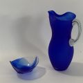 711924-1 Jug Kosta Boda and bowl Målerås