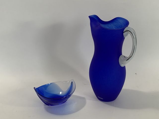 711924-1 Jug Kosta Boda and bowl Målerås