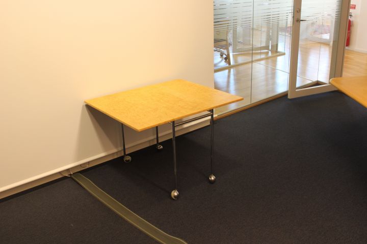812239-10 Folding table "Berit" by Bruno Mathsson