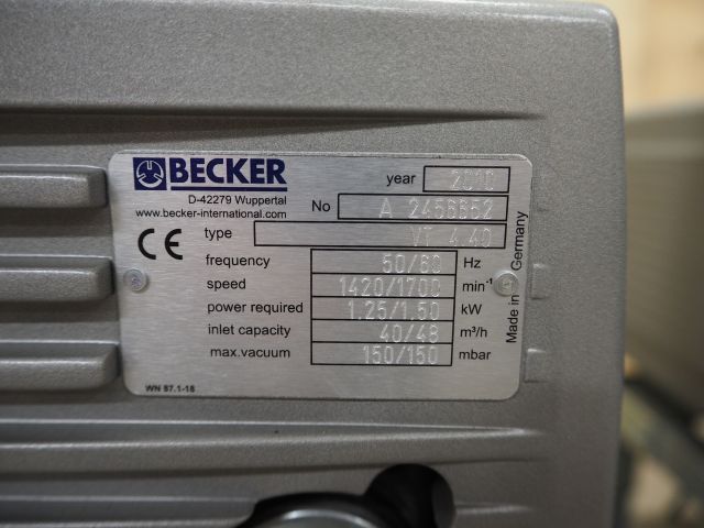 794267-10 Vacuum pump, Becker VT 4.40