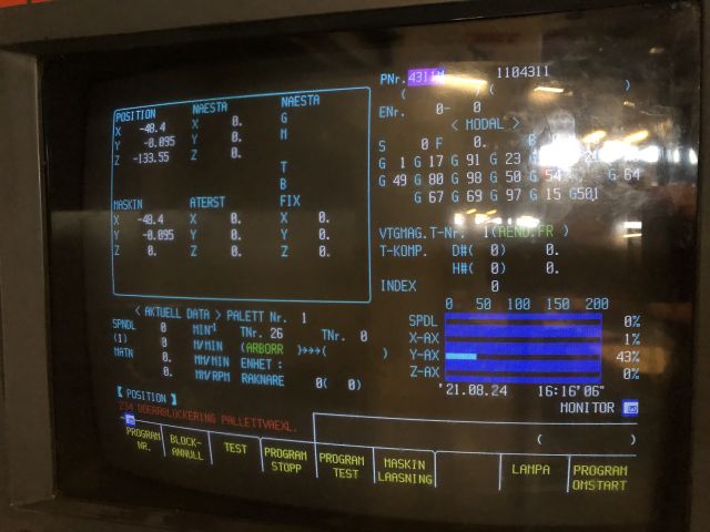 825147-8 Multi-operation machine Mazak FH 480 / 2-1995