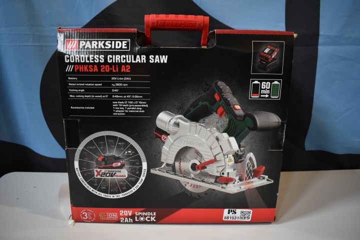 825162-1 Circular saw from Parkside - PHKSA 20-Li A2 (681531)