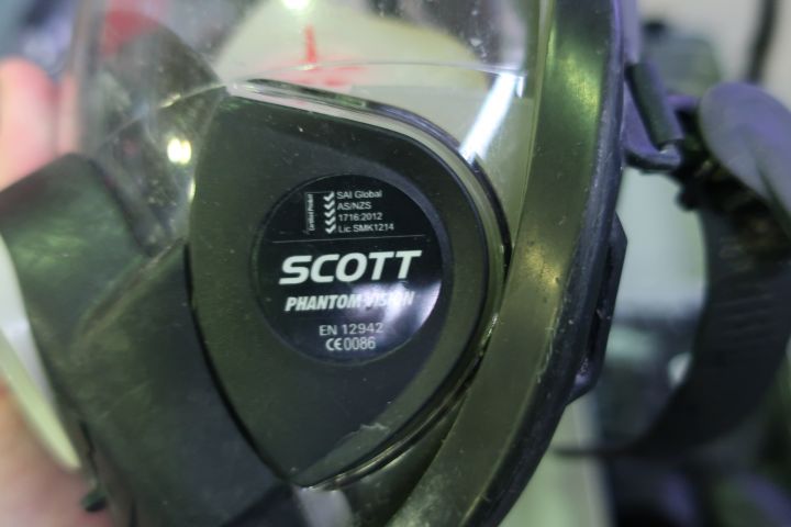 793469-13 4 fresh air masks, Scott Phantom Vision