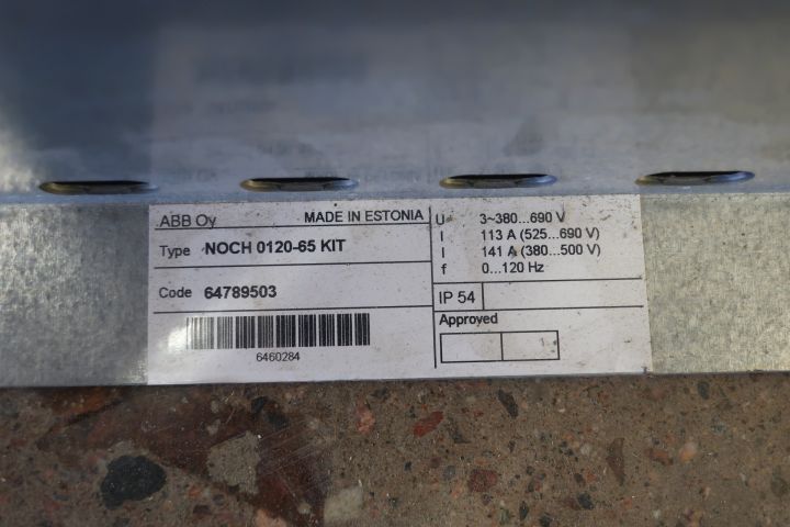 825348-4 Filter for frequency converter, ABB DU / DT filter, NOCH 0120-65 KIT