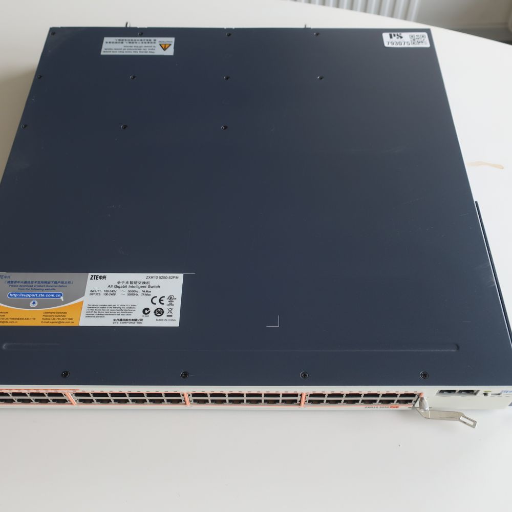 Switch, ZTE ZXR10 5250, 48port