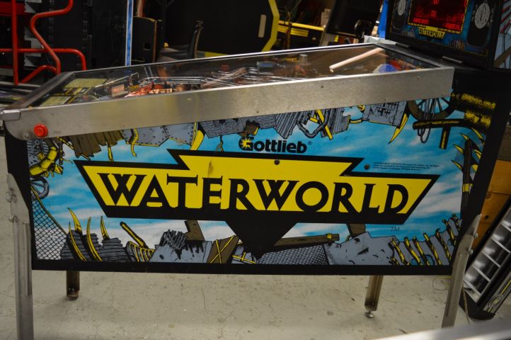 779045-2 Gottlieb pinball game with the theme Waterworld