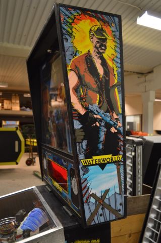 779045-7 Gottlieb pinball game with the theme Waterworld