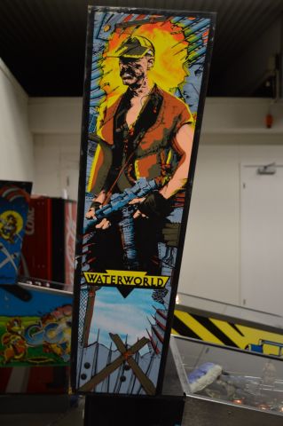 779045-8 Gottlieb pinball game with the theme Waterworld