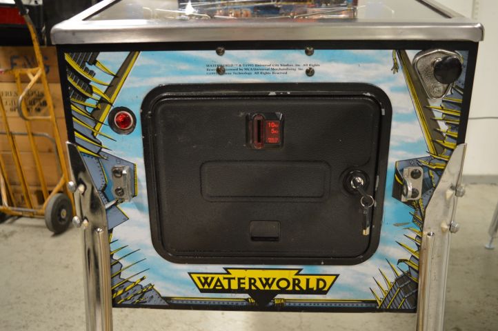 779045-17 Gottlieb pinball game with the theme Waterworld