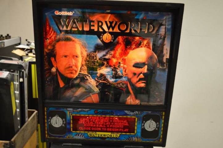 779045-6 Gottlieb pinball game with the theme Waterworld