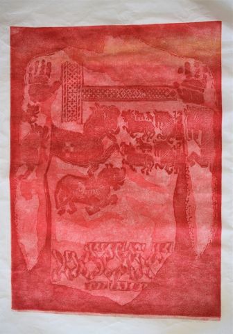 711943-1 2 signed color lithographs Göran Dahl