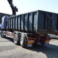 779067-3 Load changer with crane Scania R 124GB 6X2 463 hp -2002 with flatbed