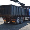 779067-5 Load changer with crane Scania R 124GB 6X2 463 hp -2002 with flatbed