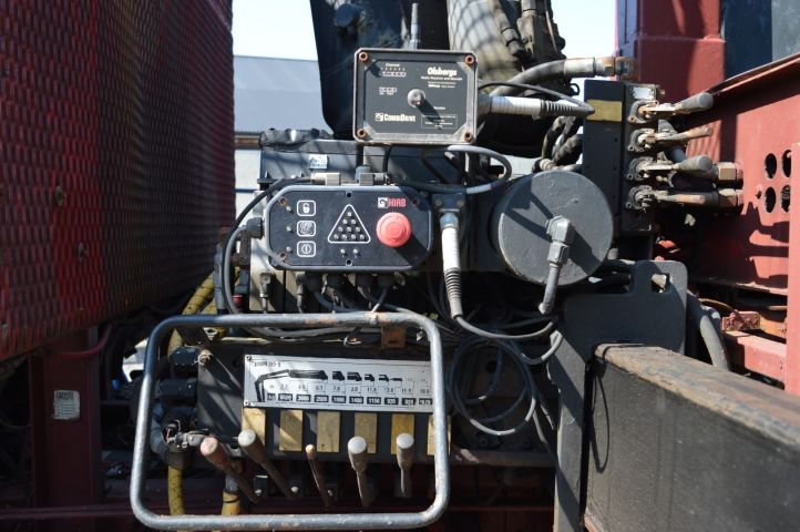 779067-11 Load changer with crane Scania R 124GB 6X2 463 hp -2002 with flatbed