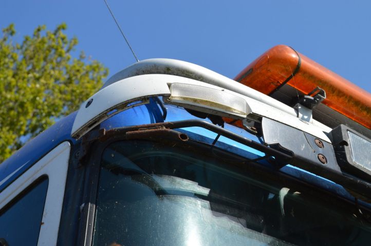 779067-29 Load changer with crane Scania R 124GB 6X2 463 hp -2002 with flatbed