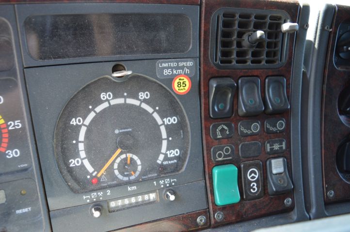 779067-34 Load changer with crane Scania R 124GB 6X2 463 hp -2002 with flatbed