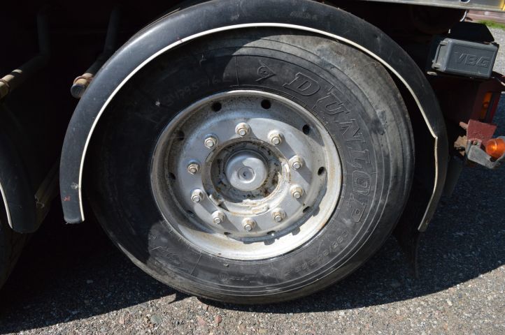 779067-53 Load changer with crane Scania R 124GB 6X2 463 hp -2002 with flatbed