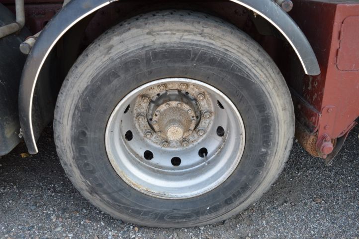 779067-57 Load changer with crane Scania R 124GB 6X2 463 hp -2002 with flatbed