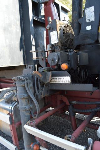 779067-16 Load changer with crane Scania R 124GB 6X2 463 hp -2002 with flatbed