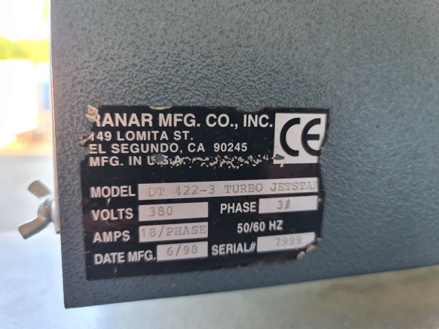 762623-9 Robbery infrared air belt dryer Turbo Jetstar DT-422 220 v