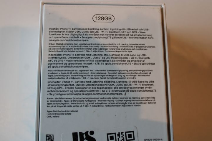 794287-8 iPhone 11 - 128GB