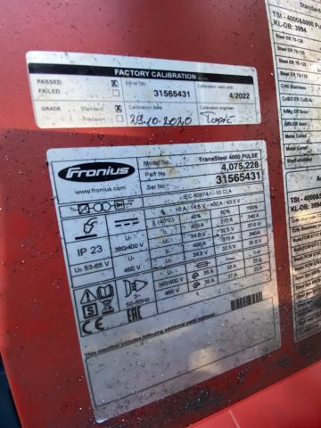 776420-3 Fronius svets VR 5000 Remote