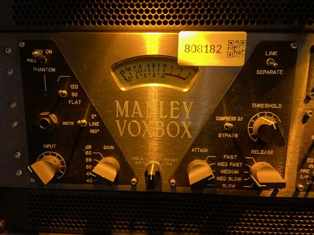 808182-3 Preamplifier Manley VoxBox