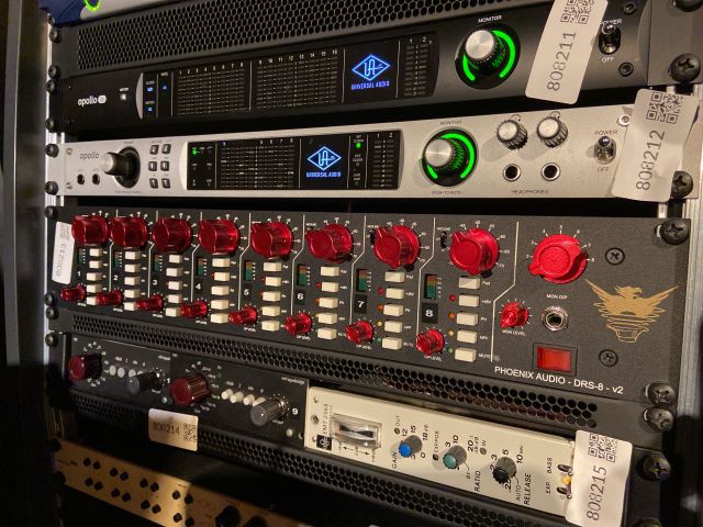 808213-1 8-channel preamp Pheonix Audio DRS-8 V2