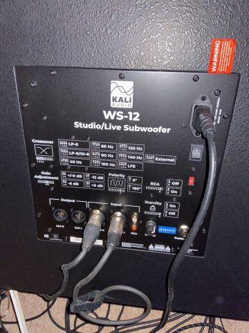 808226-2 Subwoofer KAli WS12