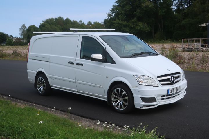 819627-7 Mercedes-Benz 113 CDI 639/4 Vito, 2012, 134 hp, Automatic