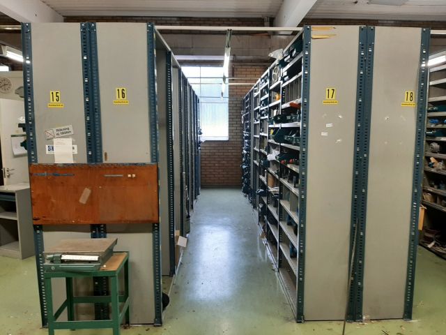 760196-1 Sheet metal shelves 28 sections