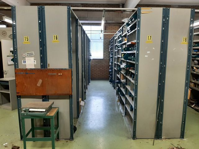 760196-2 Sheet metal shelves 28 sections