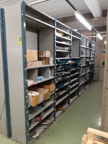 760196-6 Sheet metal shelves 28 sections