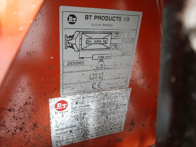 815301-6 Pallet truck BT L23 / 12