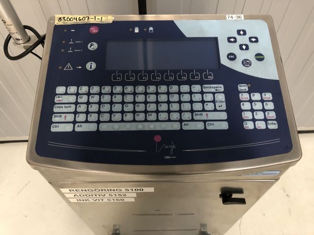 801811-3 1 Inkjet Printer Markem-Imaje 9040 SI