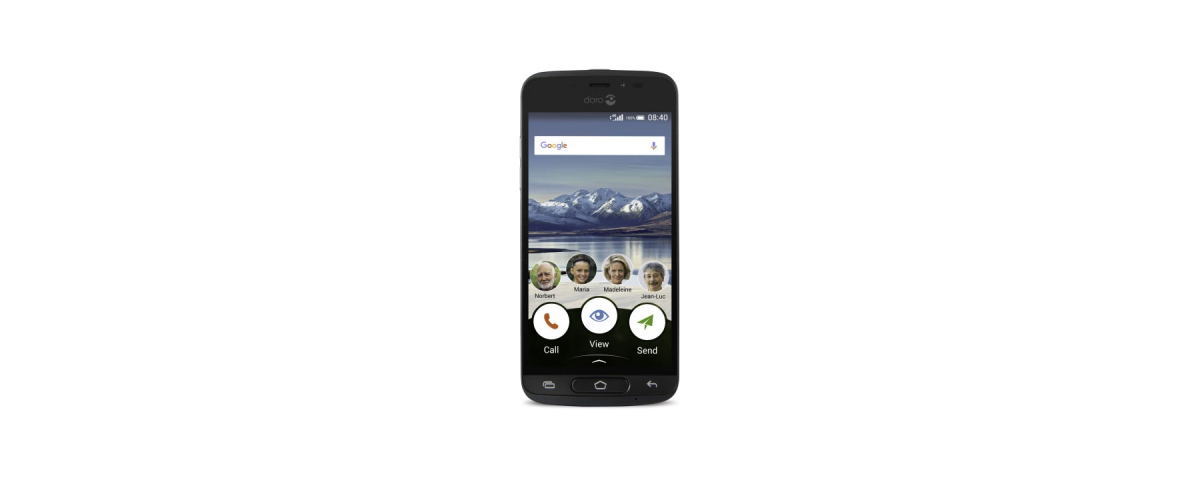 830498-1 Doro 8040 4G Graphite