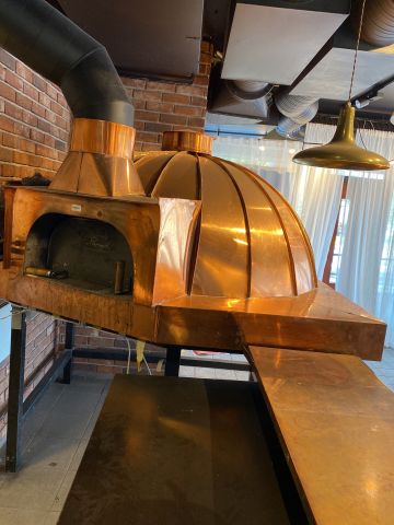 803857-2 NEW INFO! Pizza wood oven in copper Le Panyol