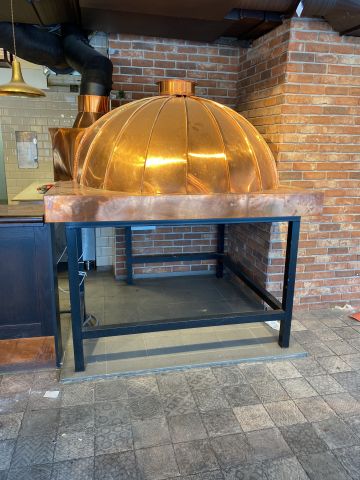 803857-3 NEW INFO! Pizza wood oven in copper Le Panyol