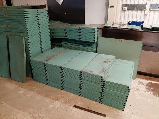 805512-44 Entresolplan med tillhörande lagerhyllsystem