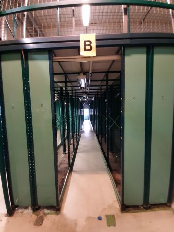 805512-50 Entresolplan med tillhörande lagerhyllsystem