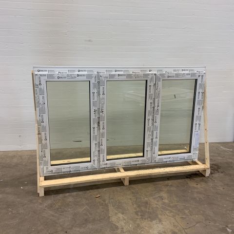 831234-1 Window 3-glass openable 3-air PVC, IGLO 5 Classic Drutex, 1980 × 1180