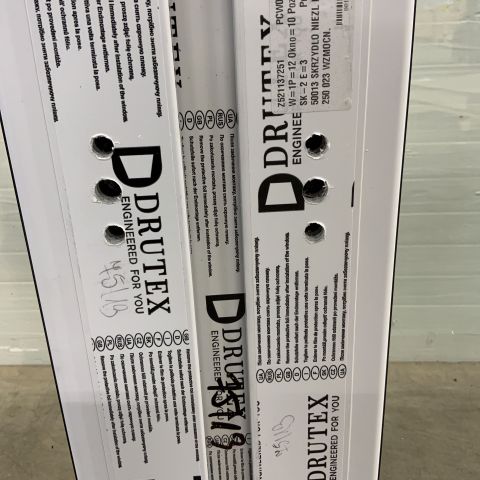 831234-5 Window 3-glass openable 3-air PVC, IGLO 5 Classic Drutex, 1980 × 1180