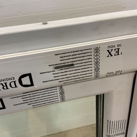 831234-8 Window 3-glass openable 3-air PVC, IGLO 5 Classic Drutex, 1980 × 1180