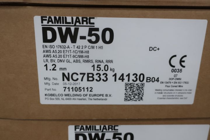 831092-3 Welding wire Kobelco familiarc DW-50 1.2 mm