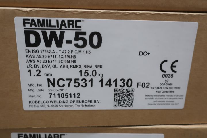 831096-3 Welding wire Kobelco familiarc DW-50 1.2 mm