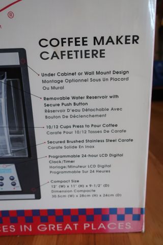 793699-3 Coffee maker, Contoure