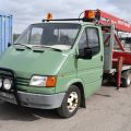 819745-1 Ford Transit 190 L with crane, 1989, 76 hp
