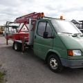 819745-3 Ford Transit 190 L with crane, 1989, 76 hp