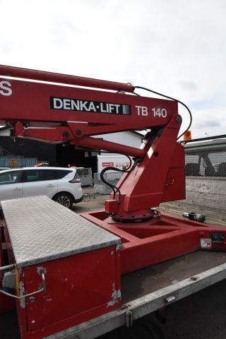 819745-11 Ford Transit 190 L with crane, 1989, 76 hp