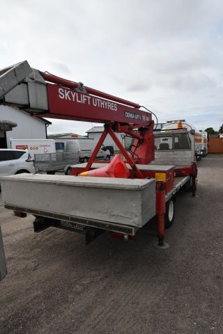 819745-12 Ford Transit 190 L with crane, 1989, 76 hp